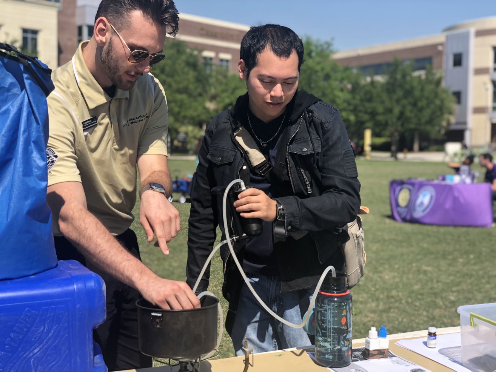 World Water Day water filtration system CJ